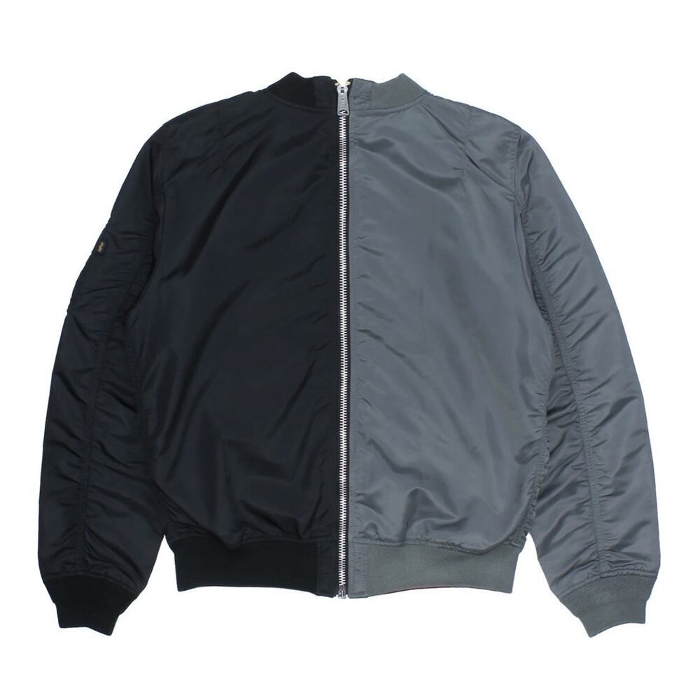 Alpha Industries Bomber Flight Jacket L-2B Reversible Color Block Men’s Sz S - Picture 2 of 16